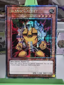 Yugioh MP24-EN013 - Yellow Gadget - Quarter Century Secret Rare - Image 1