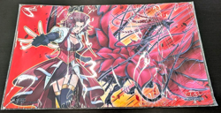 Yugioh Official Playmat Akiza Izinski TSUTAYA Limited Japanese NEW DHL - Image 1