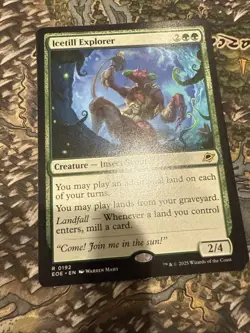 Icetill Explorer Edge of Eternities Magic: The Gathering Card Mint Condition - Image 1