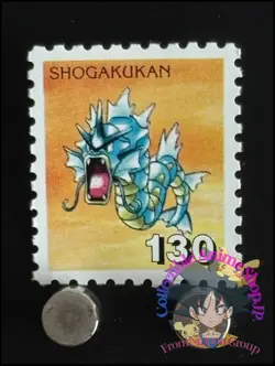Gyarados Pokemon Stamp Card Japanese Shogakukan Nintendo Game Anime TCG K - Image 1