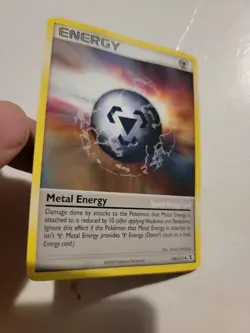 Metal Energy 100/111 (NM, Pokemon Card, Rising Rivals, 2009, Metal, Uncommon) - Image 1