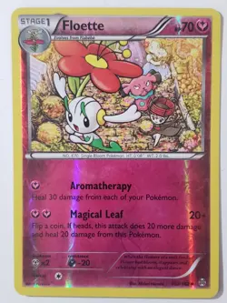 REVERSE HOLO Floette 102/162 VLP XY Breakthrough Pokemon Card $2 Flat Shipping - Image 1