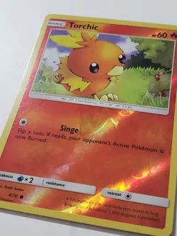 REVERSE HOLO Torchic 4/70 VLP / NM - Dragon Majesty Pokemon Card - Kouki Saitou - Image 2