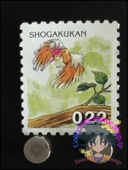Fearow Pokemon Stamp Card Japanese Shogakukan Nintendo Game Anime TCG K - Image 1