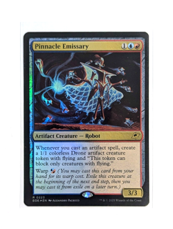 Pinnacle Emissary R 0223 FOIL MTG Edge Of Eternities EOE EN NM/M - Image 1