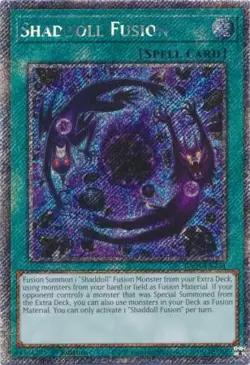 Yugioh! Shaddoll Fusion - RA04-EN231 - Platinum Secret Rare - 1st Edition Near M - Image 1