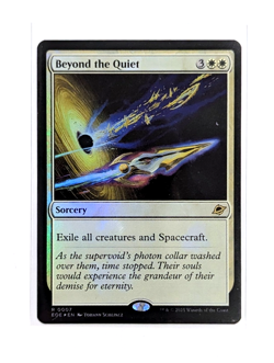 Beyond the Quiet R 0007 FOIL MTG Edge Of Eternities EOE EN NM/M - Image 1