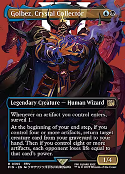 x1 Golbez, Crystal Collector - Borderless R MTG Final Fantasy M/NM, English - Image 1