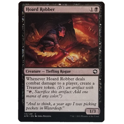 x4 Hoard Robber AFR MTG M/NM Playset Common Black Creature Tiefling Rogue TCG - Image 1