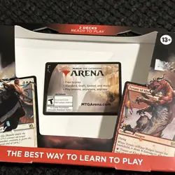 MAGIC THE GATHERING - MTG ARENA CODE CARD STARTER KIT 2023 ARENA DECK - 2x Decks - Image 1