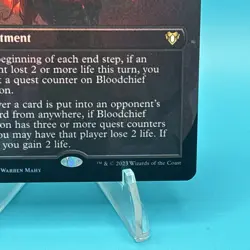 MTG BLOODCHIEF ASCENSION BORDERLESS FOIL NM Commander Masters CMM 0636 - Image 5