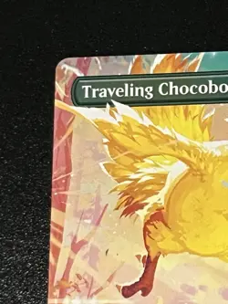 Traveling Chocobo (Borderless) Final Fantasy Regular Non Foil MTG NM - Image 2