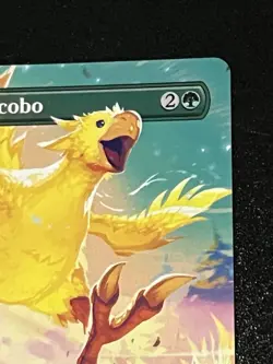 Traveling Chocobo (Borderless) Final Fantasy Regular Non Foil MTG NM - Image 3