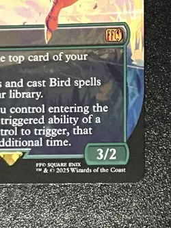 Traveling Chocobo (Borderless) Final Fantasy Regular Non Foil MTG NM - Image 4
