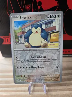 Pokemon Snorlax (136/167) (Reverse Holo) [Scarlet & Violet: Twilight Masquerade] - Image 1