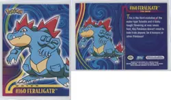 Feraligatr Topps Pokemon TV Animation Edition Johto League Champions #160 1bu3 - Image 3