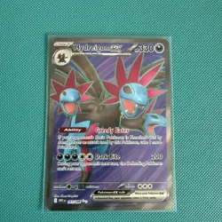 POKEMON - HYDREIGON EX - 161/086 - FULL ART ULTRA RARE - S&V WHITE FLARE - NEW - Image 1