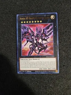 Number 107: Galaxy-Eyes Tachyon Dragon - MAGO-EN062 - Rare 1st Ed Yugioh - NM - Image 1