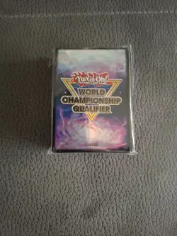 Yugioh WCQ World Championship Qualifier 2024 Sleeves Purple UNUSED SEALED - Image 1