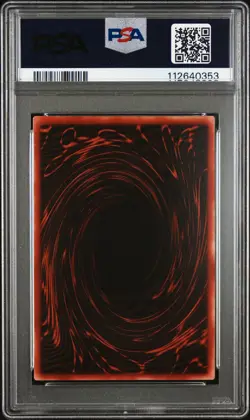 2000 Yugioh G4-01 Egyptian God: Slifer the Sky Dragon Secret Rare PSA 8 - Image 2