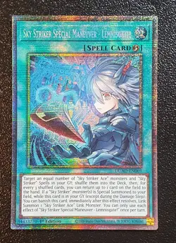 Yugioh DUAD-EN069 Sky Striker Special Maneuver - Lemnisga X3 Starlight Rare MINT - Image 2