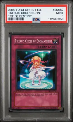 Yugioh! Pikeru's Circle of Enchantment RDS EN057 PSA 9 1st Edition - Image 1