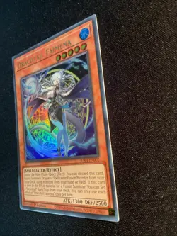 Yugioh Dracotail Faimena JUSH-EN002 Justice Hunters Ultra Rare Near Mint - Image 3