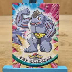 Machoke #57 Topps Series 1 Blue Back Card Non Holo - Image 1