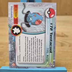 Tentacool #72 Topps Series 1 Blue Back Card Non Holo - Image 2