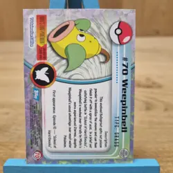 Weepinbell #70 Topps Series 1 Blue Back Card Non Holo - Image 2