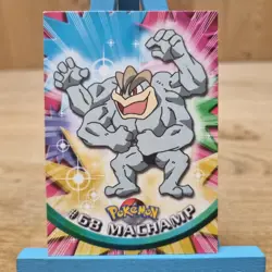 Machamp #68 Topps Series 1 Blue Back Card Non Holo - Image 1