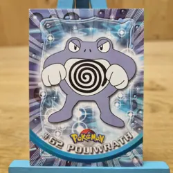 Poliwrath #62 Topps Series 1 Blue Back Card Non Holo - Image 1