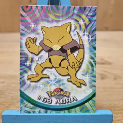 Abra #63 Topps Series 1 Blue Back Card Non Holo - Image 1