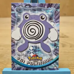 Poliwhirl #61 Topps Series 1 Blue Back Card Non Holo - Image 1