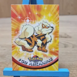 Arcanine #59 Topps Series 1 Blue Back Card Non Holo - Image 1