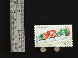 Bulbasaur Squirtle Charmander Pokemon Stamp Card Japanese Shogakukan Nintendo L - Image 2
