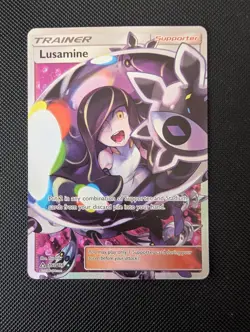 TRAINER Lusamine ~ 153/156 ~ Full Art ~ ULTRA PRISM ~ NEAR MINT ~ Pokemon Card - Image 1