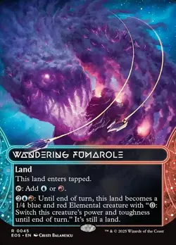 [MTG] Wandering Fumarole (Showcase) (0045) (EOS) NM - Image 1