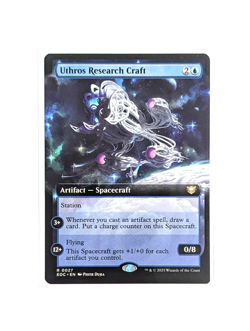Uthros Research Craft R 0027 Extended Art REGULAR MTG Edge Of Eternities EOC EN - Image 1