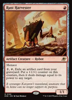 [MTG] Rust Harvester (Foil) (0159) (EOE) NM - Image 1