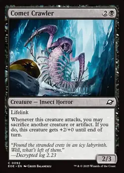 [MTG] Comet Crawler (Foil) (0092) (EOE) NM - Image 1