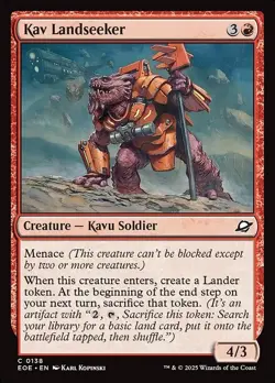 [MTG] Kav Landseeker (Foil) (0138) (EOE) NM - Image 1