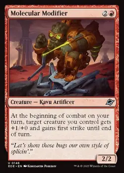 [MTG] Molecular Modifier (Foil) (0146) (EOE) NM - Image 1