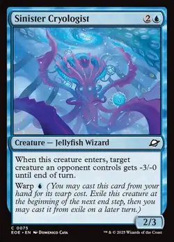 [MTG] Sinister Cryologist (0075) (EOE) NM - Image 1