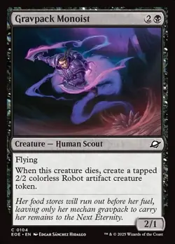 [MTG] Gravpack Monoist (0104) (EOE) NM - Image 1