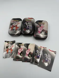 Pokemon Black Bolt & White Flare Empty Mini Tins - x 3 - Image 2