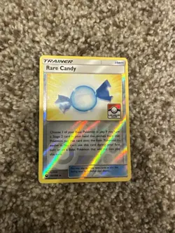 1x Pokemon Rare Candy 142/168 League Cup Promo Holo Reverse Rare Trainer NM/M - Image 1