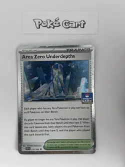Pokemon Asia Exclusive Area Zero Underdepths Gym Promo Stamped 131/142 - Image 1