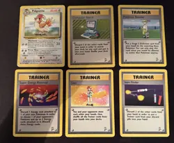 Pokemon Base Set 2 Part Complete Set No Dupes rares uncommon commons - Image 2