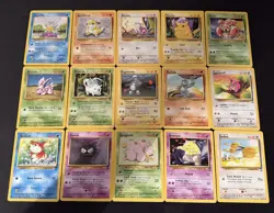 Pokemon Base Set 2 Part Complete Set No Dupes rares uncommon commons - Image 4